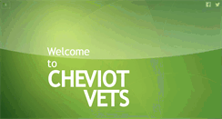 Desktop Screenshot of cheviotvets.co.uk