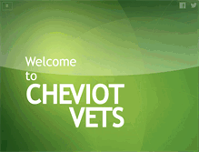 Tablet Screenshot of cheviotvets.co.uk